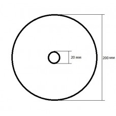 Колесо полиамидное 200 мм для гидравлической тележки